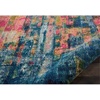 image:imageNourison Home Celestial Blue Yellow 4 x Round Area Rug  Easy Clean Non Shedding Bed Room Living Room Dining Room Kitchen 4 x RoundBlue Yellow