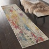image:imageNourison Home Celestial Ivory Multicolor 3 x 5 Area Rug  Easy Clean Non Shedding Bed Room Living Room Dining Room Kitchen 3 x 5IvoryMulti