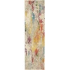 image:imageNourison Home Celestial Ivory Multicolor 3 x 5 Area Rug  Easy Clean Non Shedding Bed Room Living Room Dining Room Kitchen 3 x 5IvoryMulti
