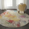 image:imageNourison Home Celestial Ivory Multicolor 3 x 5 Area Rug  Easy Clean Non Shedding Bed Room Living Room Dining Room Kitchen 3 x 5IvoryMulti