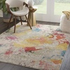image:imageNourison Home Celestial Ivory Multicolor 3 x 5 Area Rug  Easy Clean Non Shedding Bed Room Living Room Dining Room Kitchen 3 x 5IvoryMulti