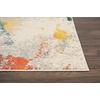 image:imageNourison Home Celestial Ivory Multicolor 3 x 5 Area Rug  Easy Clean Non Shedding Bed Room Living Room Dining Room Kitchen 3 x 5IvoryMulti