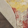 image:imageNourison Home Celestial Ivory Multicolor 3 x 5 Area Rug  Easy Clean Non Shedding Bed Room Living Room Dining Room Kitchen 3 x 5IvoryMulti