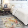 image:imageNourison Home Celestial Ivory Multicolor 3 x 5 Area Rug  Easy Clean Non Shedding Bed Room Living Room Dining Room Kitchen 3 x 5IvoryMulti