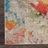 image:imageNourison Home Celestial Ivory Multicolor 3 x 5 Area Rug  Easy Clean Non Shedding Bed Room Living Room Dining Room Kitchen 3 x 5IvoryMulti