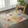 image:imageNourison Home Celestial Ivory Multicolor 3 x 5 Area Rug  Easy Clean Non Shedding Bed Room Living Room Dining Room Kitchen 3 x 5IvoryMulti