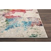 image:imageNourison Home Celestial Ivory Multicolor 3 x 5 Area Rug  Easy Clean Non Shedding Bed Room Living Room Dining Room Kitchen 3 x 5IvoryMulti
