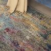 image:imageNourison Home Celestial Multicolor 3 x 5 Area Rug Abstract Easy Cleaning Non Shedding Bed Room Living Room Dining Room Kitchen 3x5Multi Color