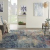 image:imageNourison Home Celestial Multicolor 3 x 5 Area Rug Abstract Easy Cleaning Non Shedding Bed Room Living Room Dining Room Kitchen 3x5Multi Color