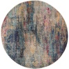image:imageNourison Home Celestial Multicolor 3 x 5 Area Rug Abstract Easy Cleaning Non Shedding Bed Room Living Room Dining Room Kitchen 3x5Multi Color