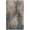 image:imageNourison Home Celestial Multicolor 3 x 5 Area Rug Abstract Easy Cleaning Non Shedding Bed Room Living Room Dining Room Kitchen 3x5Multi Color