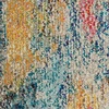 image:imageNourison Home Celestial Multicolor 3 x 5 Area Rug Abstract Easy Cleaning Non Shedding Bed Room Living Room Dining Room Kitchen 3x5Multi Color