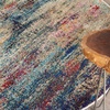 image:imageNourison Home Celestial Multicolor 3 x 5 Area Rug Abstract Easy Cleaning Non Shedding Bed Room Living Room Dining Room Kitchen 3x5Multi Color