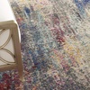 image:imageNourison Home Celestial Multicolor 3 x 5 Area Rug Abstract Easy Cleaning Non Shedding Bed Room Living Room Dining Room Kitchen 3x5Multi Color