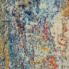 image:imageNourison Home Celestial Multicolor 3 x 5 Area Rug Abstract Easy Cleaning Non Shedding Bed Room Living Room Dining Room Kitchen 3x5Multi Color