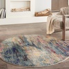image:imageNourison Home Celestial Multicolor 3 x 5 Area Rug Abstract Easy Cleaning Non Shedding Bed Room Living Room Dining Room Kitchen 3x5Multi Color