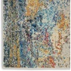 image:imageNourison Home Celestial Multicolor 3 x 5 Area Rug Abstract Easy Cleaning Non Shedding Bed Room Living Room Dining Room Kitchen 3x5Multi Color