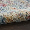 image:imageNourison Home Celestial Multicolor 3 x 5 Area Rug Abstract Easy Cleaning Non Shedding Bed Room Living Room Dining Room Kitchen 3x5Multi Color
