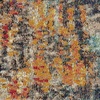 image:imageNourison Home Celestial Multicolor 710 x Round Area Rug Abstract Non Shedding Easy Cleaning Bed Room Living Room Dining Room Kitchen 8 RoundMulti Color
