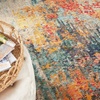 image:imageNourison Home Celestial Multicolor 710 x Round Area Rug Abstract Non Shedding Easy Cleaning Bed Room Living Room Dining Room Kitchen 8 RoundMulti Color