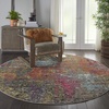 image:imageNourison Home Celestial Sunset 53 x 73 Area Rug  Easy Clean Non Shedding Bed Room Living Room Dining Room Kitchen 5 x 7Sunset