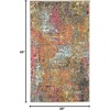 image:imageNourison Home Celestial Sunset 53 x 73 Area Rug  Easy Clean Non Shedding Bed Room Living Room Dining Room Kitchen 5 x 7Sunset