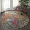 image:imageNourison Home Celestial Sunset 53 x 73 Area Rug  Easy Clean Non Shedding Bed Room Living Room Dining Room Kitchen 5 x 7Sunset