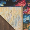 image:imageNourison Home Color Splash Multicolor 53 x 73 Area Rug  Easy Clean Non Shedding Bed Room Living Room Dining Room Kitchen 5 x 7Multi Color