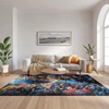 image:imageNourison Home Color Splash Multicolor 53 x 73 Area Rug  Easy Clean Non Shedding Bed Room Living Room Dining Room Kitchen 5 x 7Multi Color