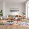image:imageNourison Home Color Splash Multicolor 9 x 12 Area Rug  Easy Clean Non Shedding Bed Room Living Room Dining Room Kitchen 9 x 12Multi Color