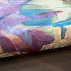 image:imageNourison Home Color Splash Multicolor 9 x 12 Area Rug  Easy Clean Non Shedding Bed Room Living Room Dining Room Kitchen 9 x 12Multi Color