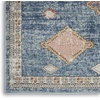 image:imageNourison Home Concerto Blue 3 x 5 Area Rug  Easy Clean Non Shedding Bed Room Living Room Dining Room Kitchen 3 x 5Blue