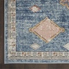image:imageNourison Home Concerto Blue 3 x 5 Area Rug  Easy Clean Non Shedding Bed Room Living Room Dining Room Kitchen 3 x 5Blue