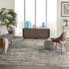 image:imageNourison Home Concerto Blue Beige 810 x 1110 Area Rug  Easy Clean Non Shedding Bed Room Living Room Dining Room Kitchen 9 x 12BlueBeige