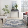 image:imageNourison Home Concerto Blue Grey 3 x 5 Area Rug  Easy Clean Non Shedding Bed Room Living Room Dining Room Kitchen 3 x 539 x 59 Rectangular