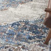 image:imageNourison Home Concerto Blue Grey 3 x 5 Area Rug  Easy Clean Non Shedding Bed Room Living Room Dining Room Kitchen 3 x 567 x 96 Rectangular