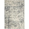 image:imageNourison Home Concerto Dark Grey 53 x 73 Area Rug  Easy Clean Non Shedding Bed Room Living Room Dining Room Kitchen 5 x 7Ivory Grey