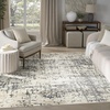 image:imageNourison Home Concerto Dark Grey 53 x 73 Area Rug  Easy Clean Non Shedding Bed Room Living Room Dining Room Kitchen 5 x 7Ivory Grey