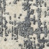 image:imageNourison Home Concerto Dark Grey 53 x 73 Area Rug  Easy Clean Non Shedding Bed Room Living Room Dining Room Kitchen 5 x 7Ivory Grey
