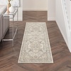 image:imageNourison Home Concerto Ivory Taupe 710 x 910 Area Rug  Easy Clean Non Shedding Bed Room Living Room Dining Room Kitchen 8 x 10Beige