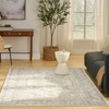 image:imageNourison Home Concerto Ivory Taupe 710 x 910 Area Rug  Easy Clean Non Shedding Bed Room Living Room Dining Room Kitchen 8 x 10Beige