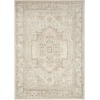 image:imageNourison Home Concerto Ivory Taupe 710 x 910 Area Rug  Easy Clean Non Shedding Bed Room Living Room Dining Room Kitchen 8 x 10Beige