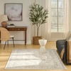 image:imageNourison Home Concerto Ivory Taupe 710 x 910 Area Rug  Easy Clean Non Shedding Bed Room Living Room Dining Room Kitchen 8 x 10Beige