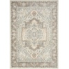 image:imageNourison Home Concerto Ivory Taupe 710 x 910 Area Rug  Easy Clean Non Shedding Bed Room Living Room Dining Room Kitchen 8 x 10Ivory Grey Taupe