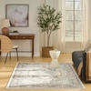 image:imageNourison Home Concerto Ivory Taupe 710 x 910 Area Rug  Easy Clean Non Shedding Bed Room Living Room Dining Room Kitchen 8 x 10Ivory Grey Taupe