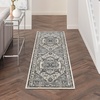 image:imageNourison Home Concerto Ivory Taupe 710 x 910 Area Rug  Easy Clean Non Shedding Bed Room Living Room Dining Room Kitchen 8 x 10Ivory Navy