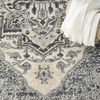 image:imageNourison Home Concerto Ivory Taupe 710 x 910 Area Rug  Easy Clean Non Shedding Bed Room Living Room Dining Room Kitchen 8 x 10Ivory Navy