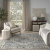 image:imageNourison Home Concerto Ivory Taupe 710 x 910 Area Rug  Easy Clean Non Shedding Bed Room Living Room Dining Room Kitchen 8 x 10Ivory Navy