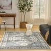 image:imageNourison Home Concerto Ivory Taupe 710 x 910 Area Rug  Easy Clean Non Shedding Bed Room Living Room Dining Room Kitchen 8 x 10Ivory Navy