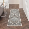 image:imageNourison Home Concerto Ivory Taupe 710 x 910 Area Rug  Easy Clean Non Shedding Bed Room Living Room Dining Room Kitchen 8 x 10Ivory Taupe